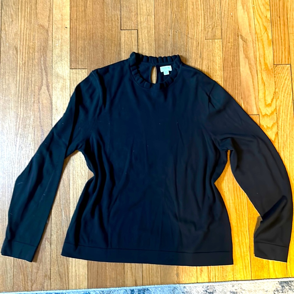 J. Crew Ruffleneck Sweater
